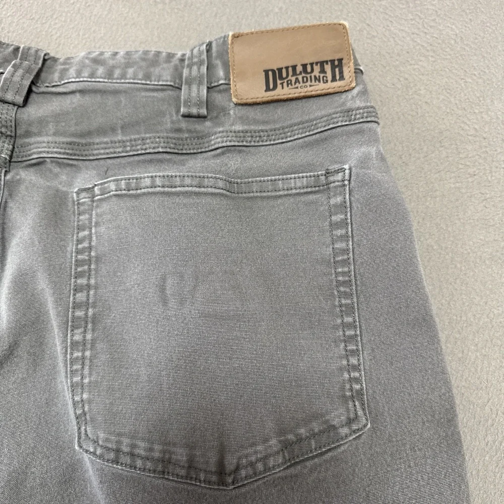 Duluth Flex Fire Hose Relaxed Fit 5 Pocket Pants Mens Sz 36x32 (32x30) Stretch